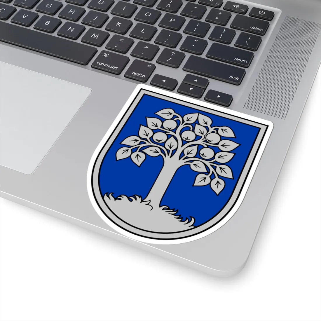 Durbes novads COA (Latvia) (Coat of Arms) STICKER Vinyl Kiss-Cut Decal - The Sticker Space