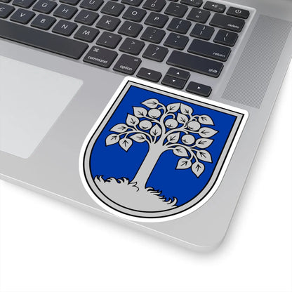 Durbes novads COA (Latvia) (Coat of Arms) STICKER Vinyl Kiss-Cut Decal - The Sticker Space