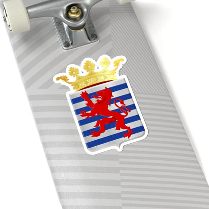 Durbuy wapen (Belgium) (Coat of Arms) STICKER Vinyl Kiss-Cut Decal - The Sticker Space