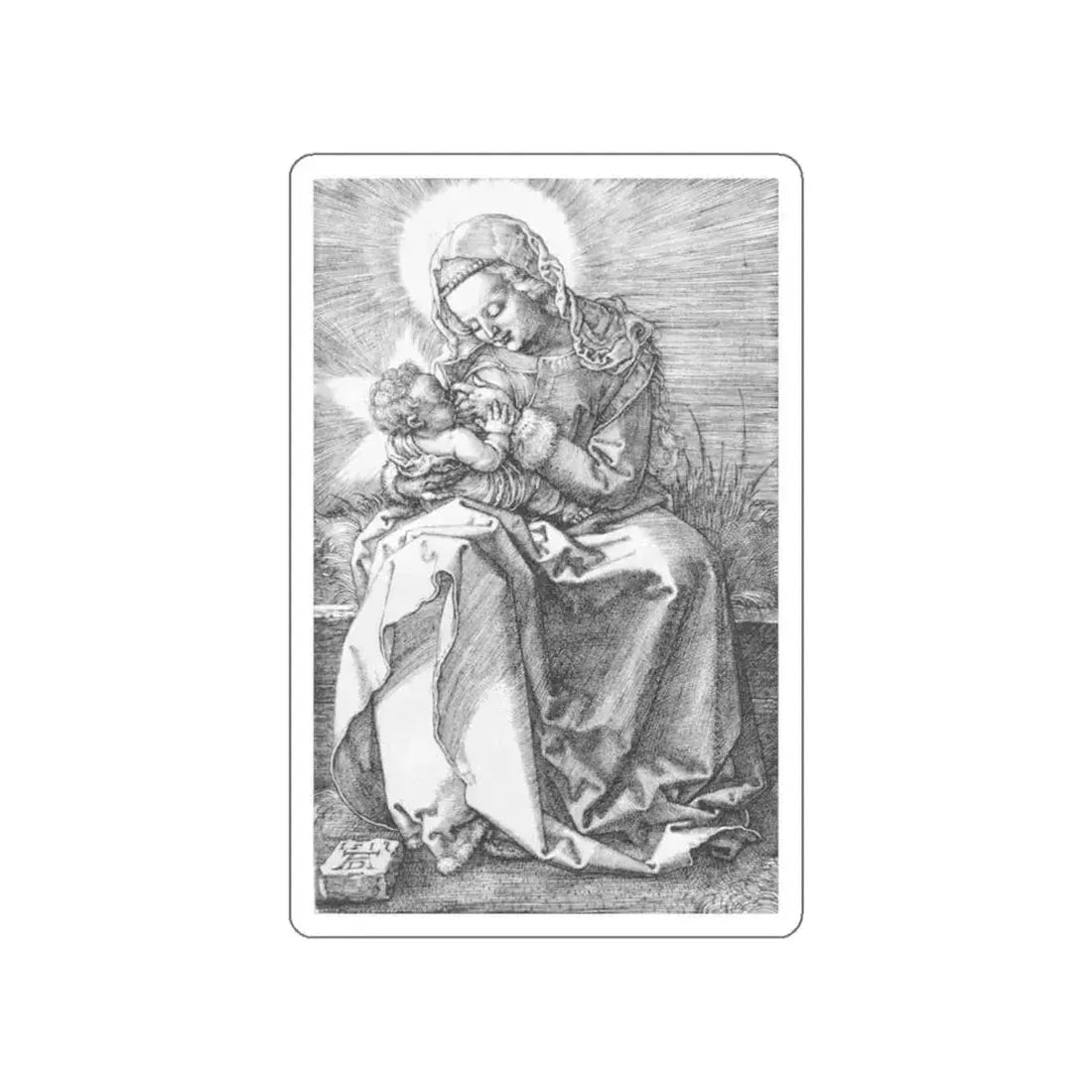 DURER, Albrecht - 091 (Artwork) STICKER Vinyl Die-Cut Decal White Die-Cut 5 Inch - The Sticker Space