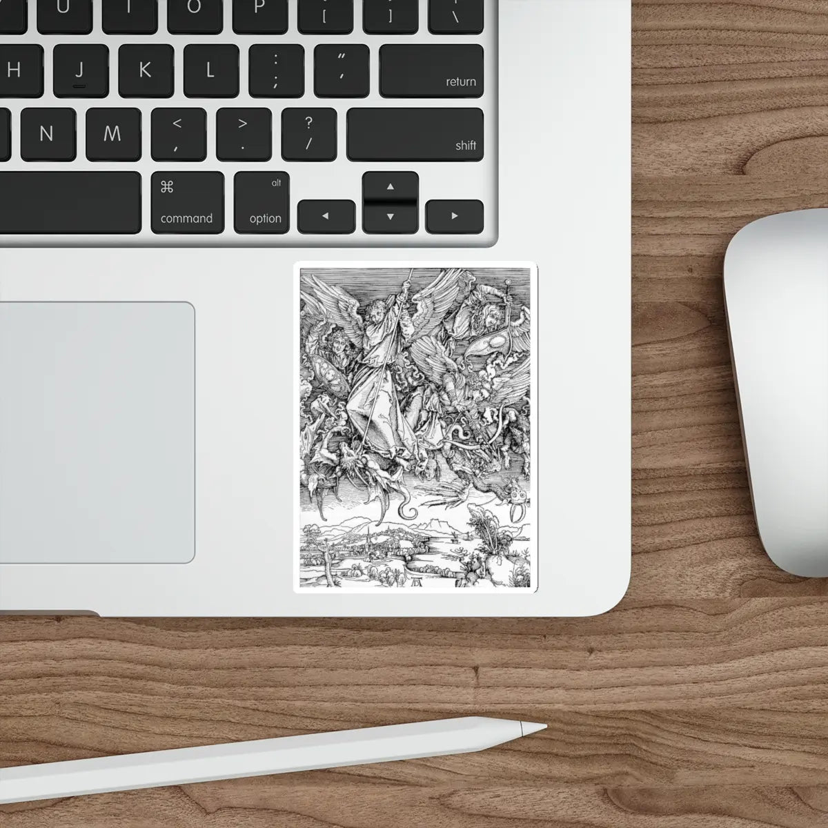 SKU:35877968500075010329 Sticker types:White Shape:Die-Cut Sizes:4" × 4"