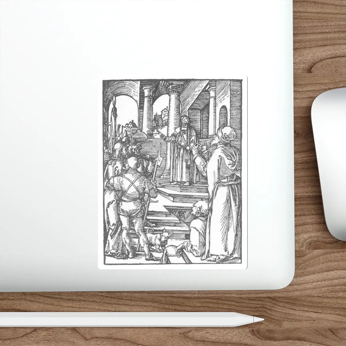 SKU:21310599691850223485 Sticker types:White Shape:Die-Cut Sizes:5" × 5"