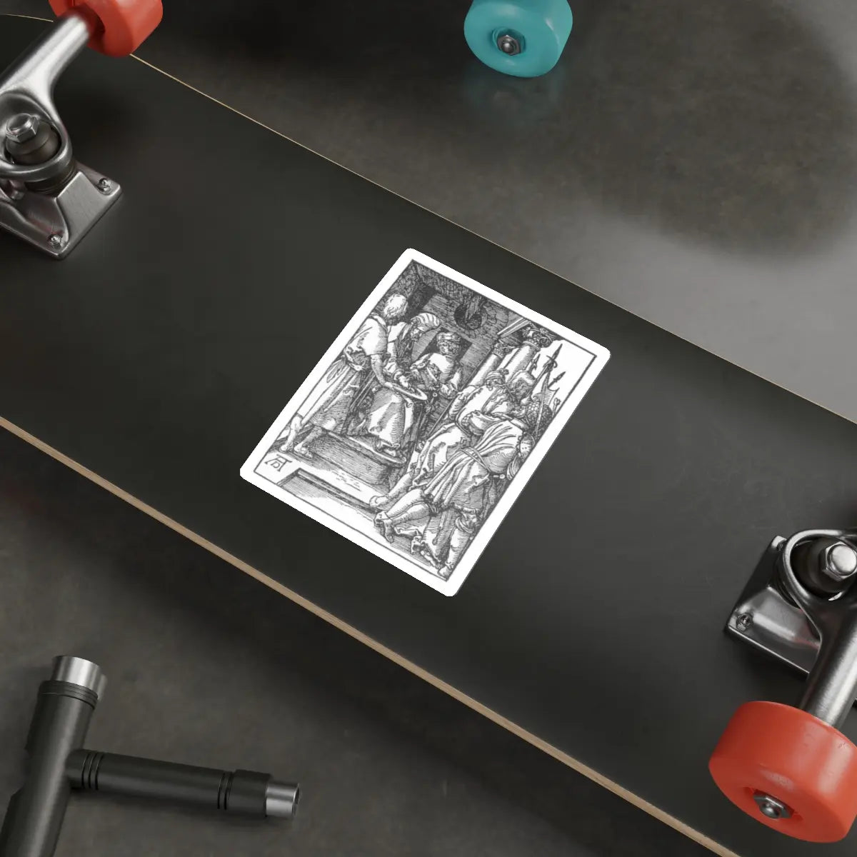 SKU:31186844559923320015 Sticker types:White Shape:Die-Cut Sizes:5" × 5"