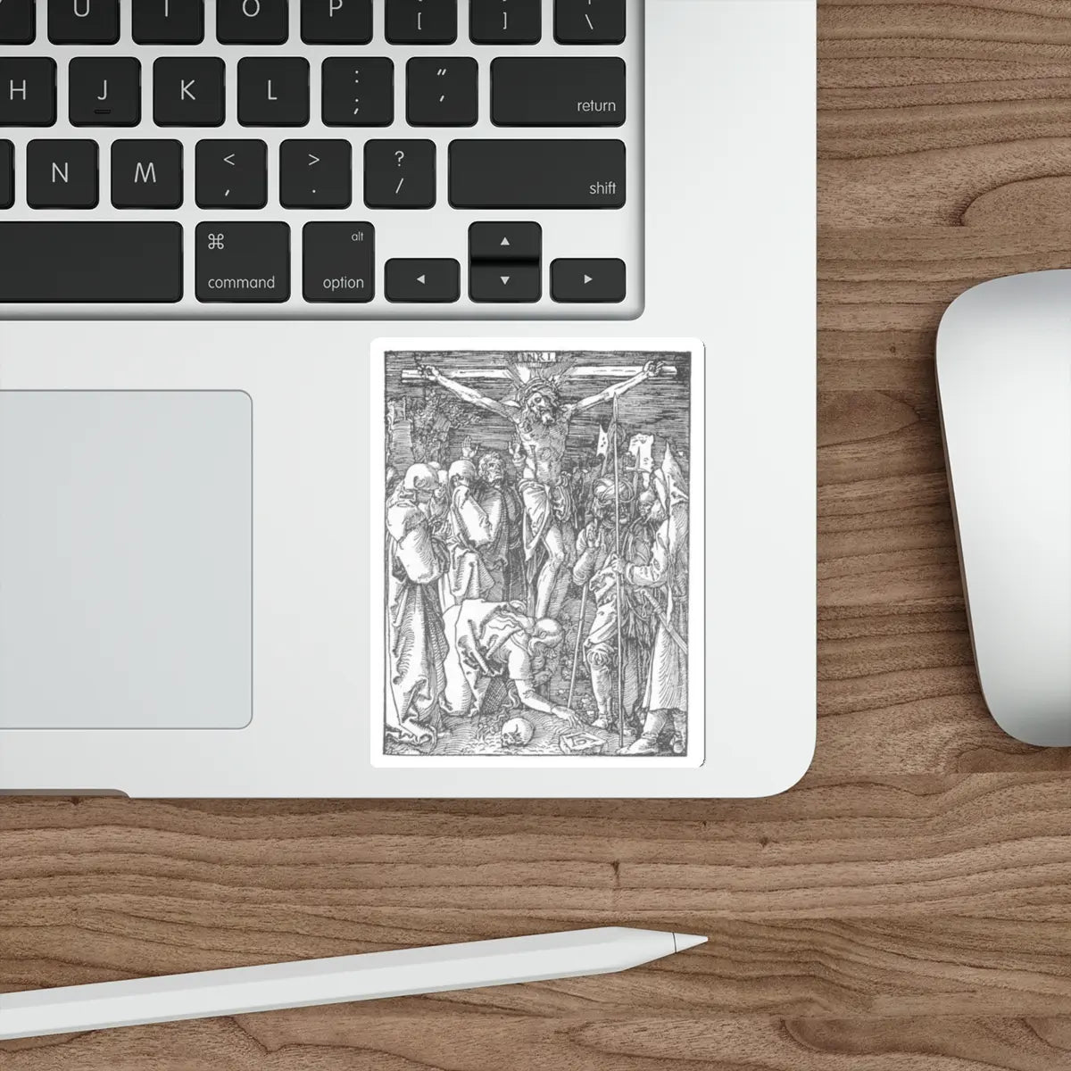 SKU:31845980489762273924 Sticker types:White Shape:Die-Cut Sizes:4" × 4"