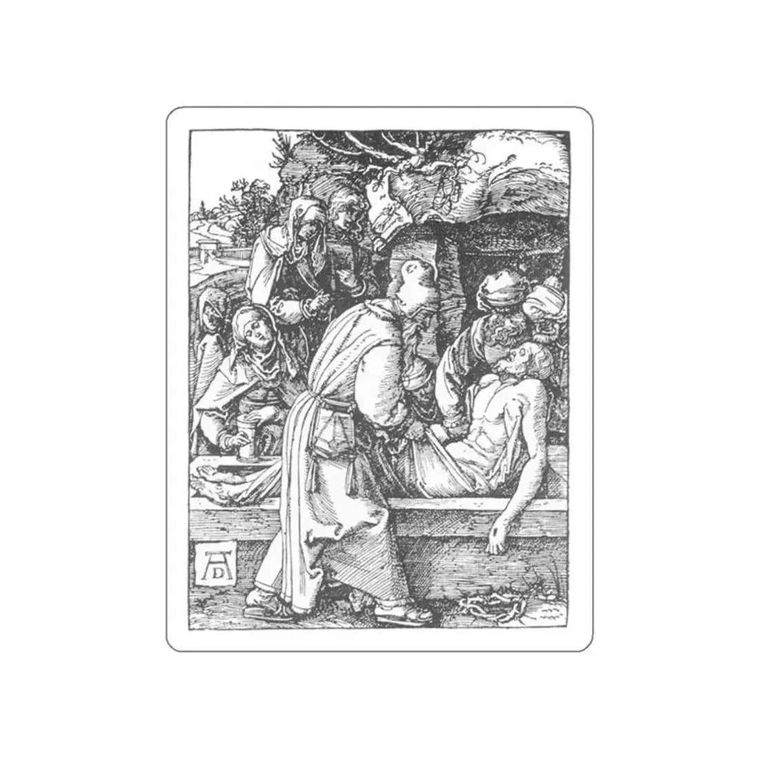 DURER, Albrecht - 28. The Entombment (Artwork) STICKER Vinyl Die-Cut Decal - The Sticker Space