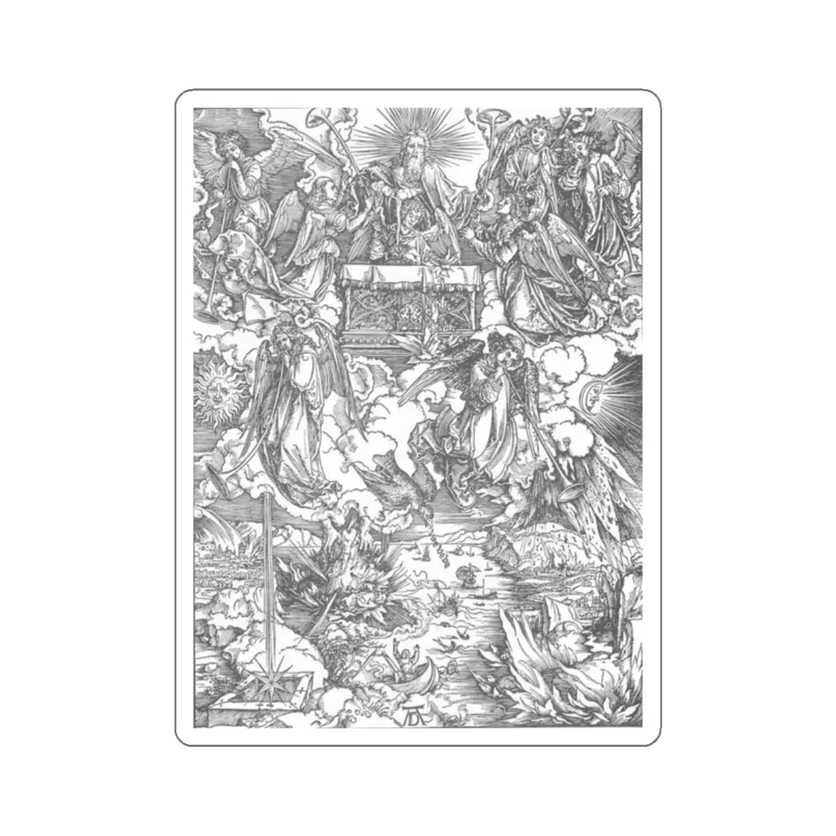 SKU:18357983889400754112 Sticker types:White Shape:Die-Cut Sizes:2" × 2"