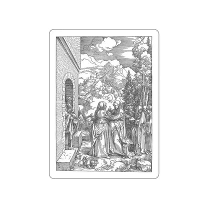 DURER, Albrecht - 8. The Visitation (Artwork) STICKER Vinyl Die-Cut Decal - The Sticker Space