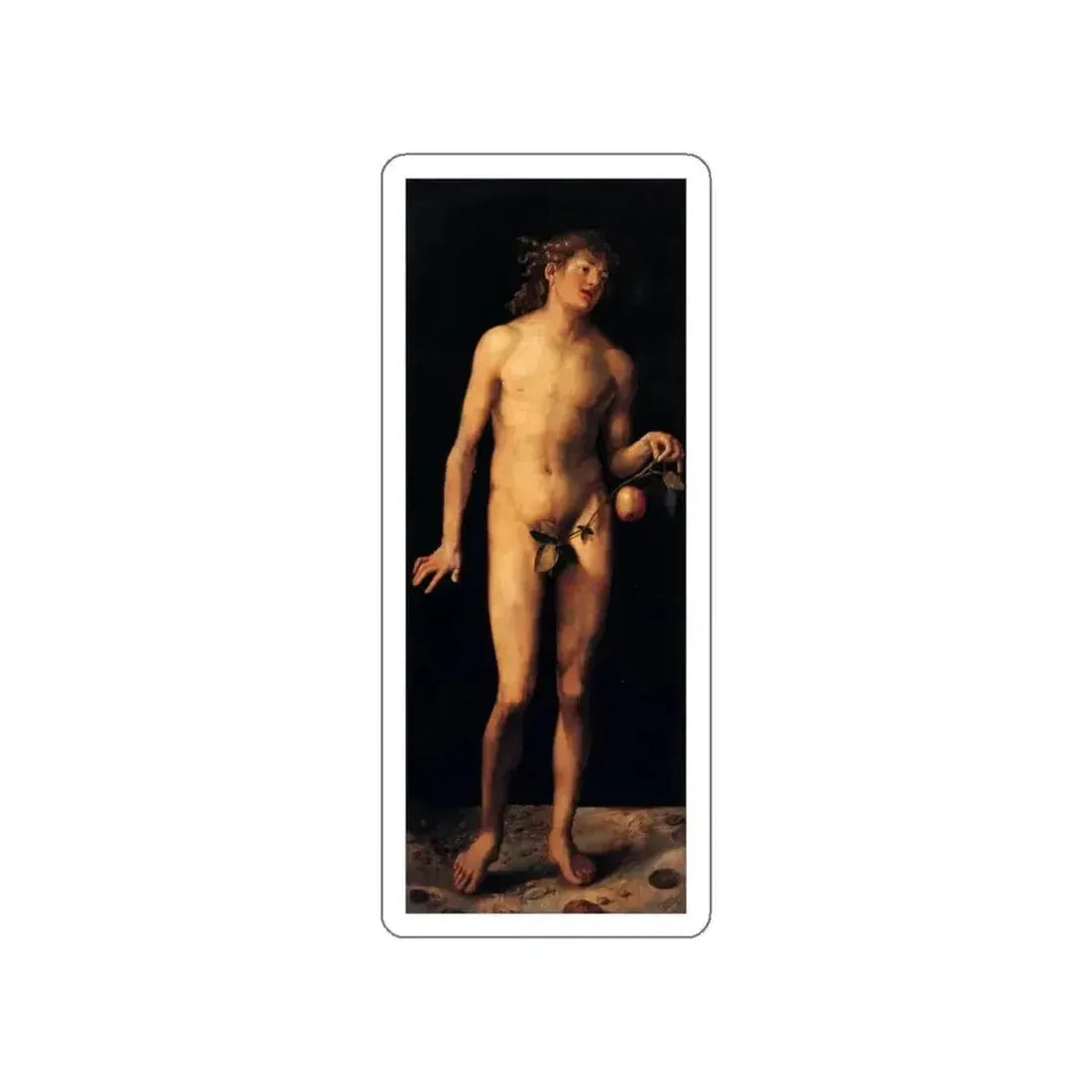 DURER, Albrecht - Adam (Artwork) STICKER Vinyl Die-Cut Decal - The Sticker Space