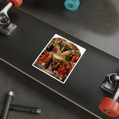 SKU:24666202375913807444 Sticker types:White Shape:Die-Cut Sizes:5" × 5"