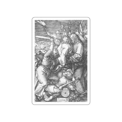 DURER, Albrecht - Betrayal of Christ (No. 3) (Artwork) STICKER Vinyl Die-Cut Decal White Die-Cut 3 Inch - The Sticker Space