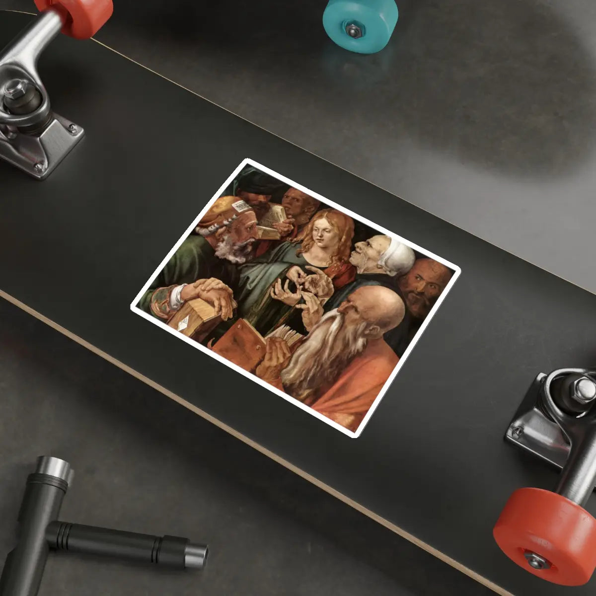 SKU:27155495969959205580 Sticker types:White Shape:Die-Cut Sizes:6" × 6"
