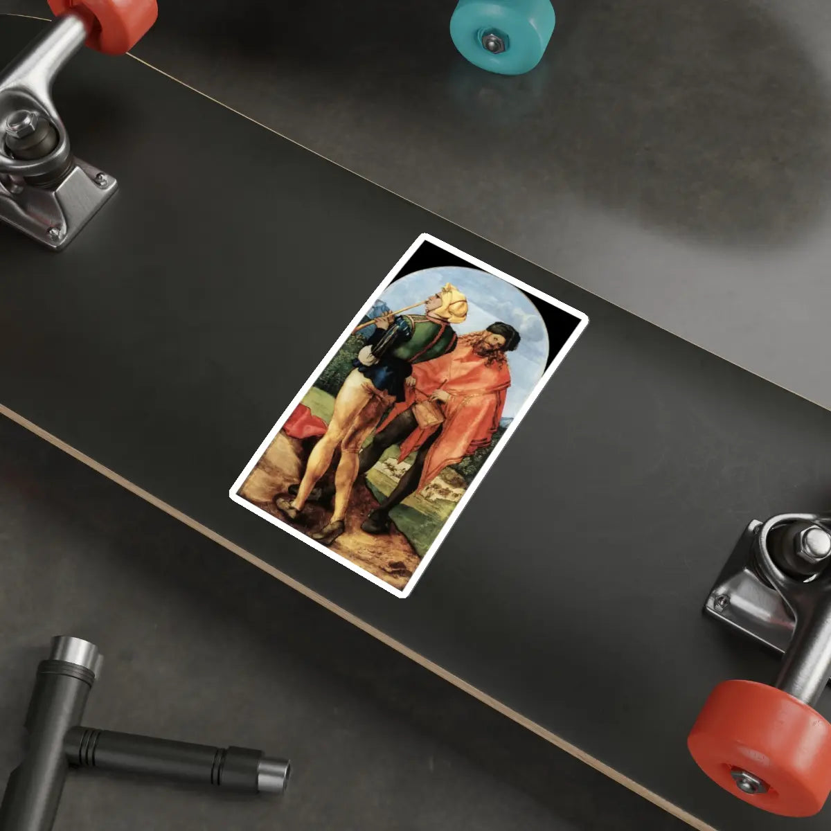 SKU:26693270250914935190 Sticker types:White Shape:Die-Cut Sizes:6" × 6"