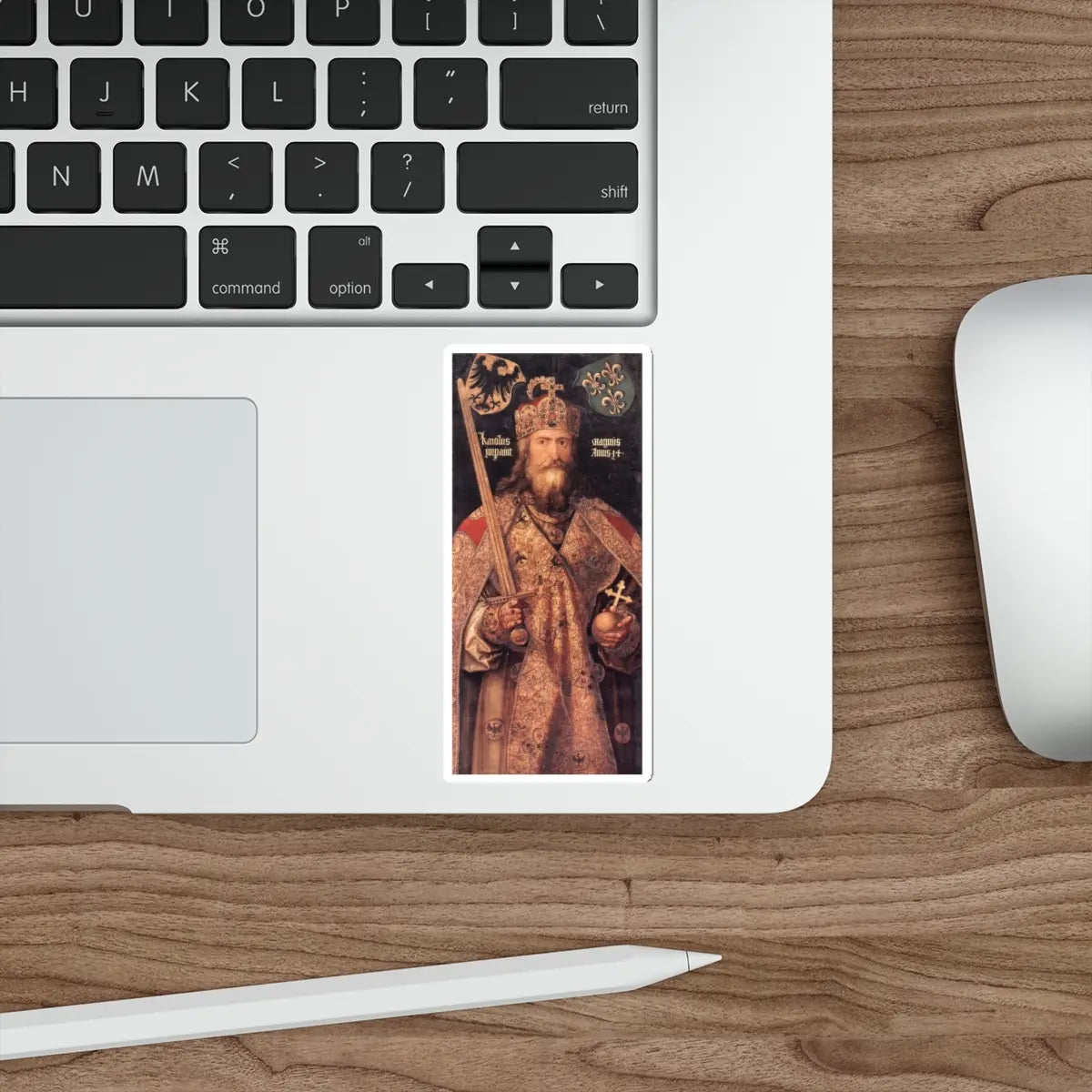 SKU:33133071290040010210 Sticker types:White Shape:Die-Cut Sizes:4" × 4"