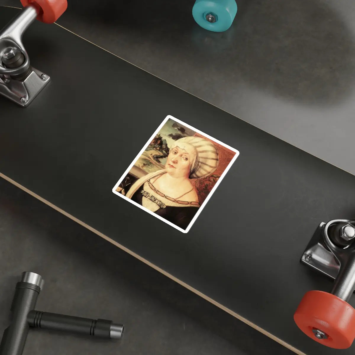 SKU:28422603986847603038 Sticker types:White Shape:Die-Cut Sizes:4" × 4"