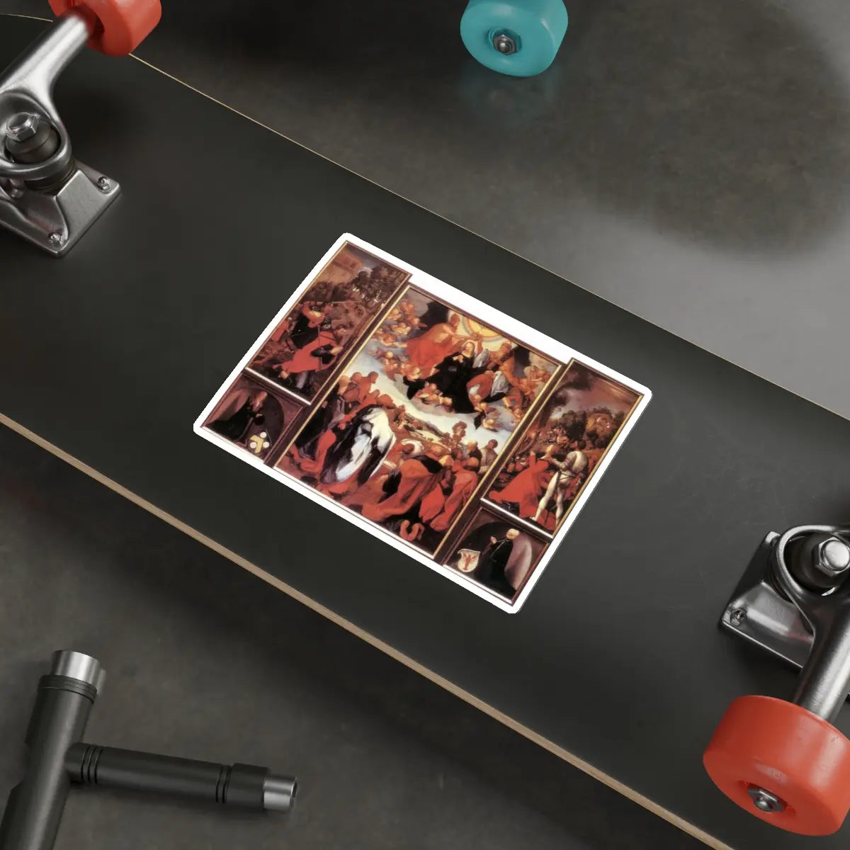 SKU:17767914567886994251 Sticker types:White Shape:Die-Cut Sizes:6" × 6"