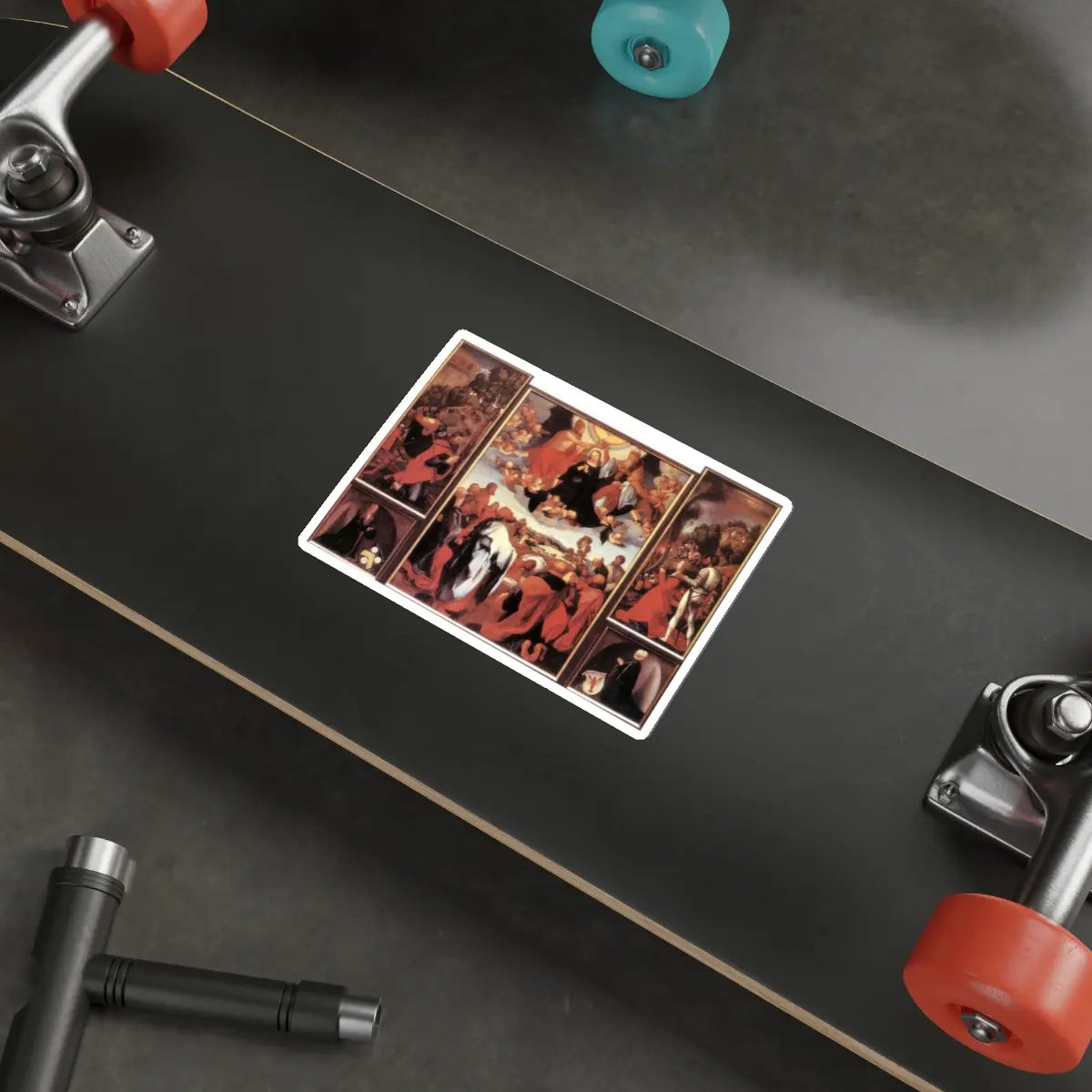 SKU:20185142511506044958 Sticker types:White Shape:Die-Cut Sizes:5" × 5"