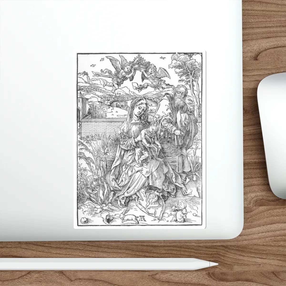 SKU:11740904881626970852 Sticker types:White Shape:Die-Cut Sizes:6" × 6"