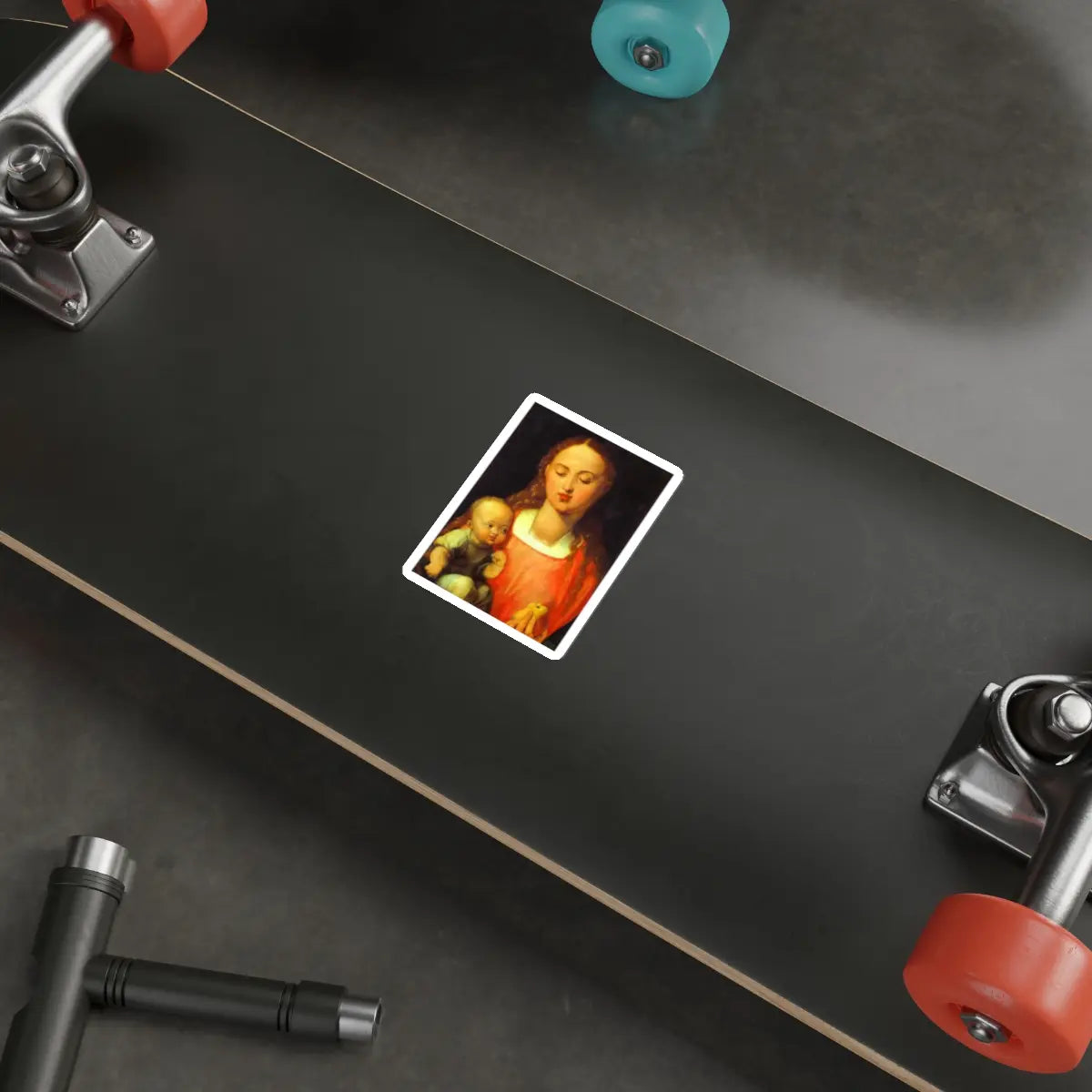 SKU:27375183244267143347 Sticker types:White Shape:Die-Cut Sizes:3" × 3"