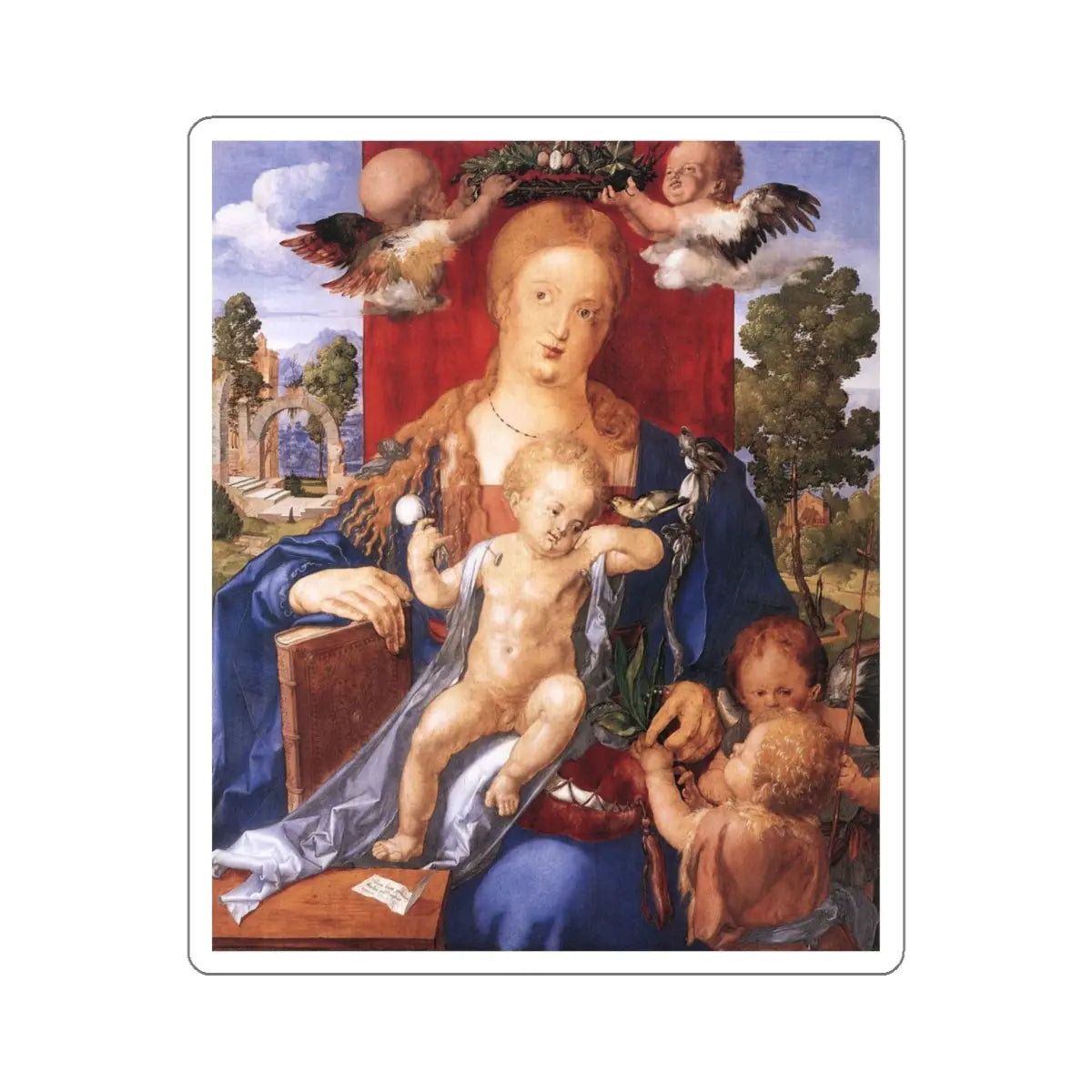 SKU:17246716275157590679 Sticker types:White Shape:Die-Cut Sizes:6" × 6"
