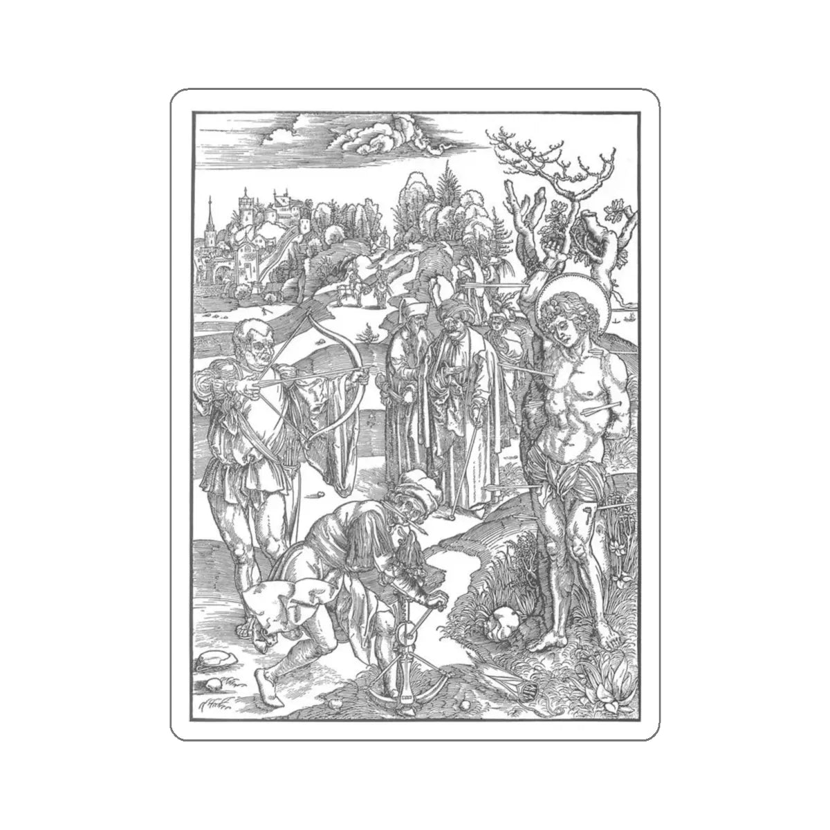 SKU:28054710082353205635 Sticker types:White Shape:Die-Cut Sizes:4" × 4"