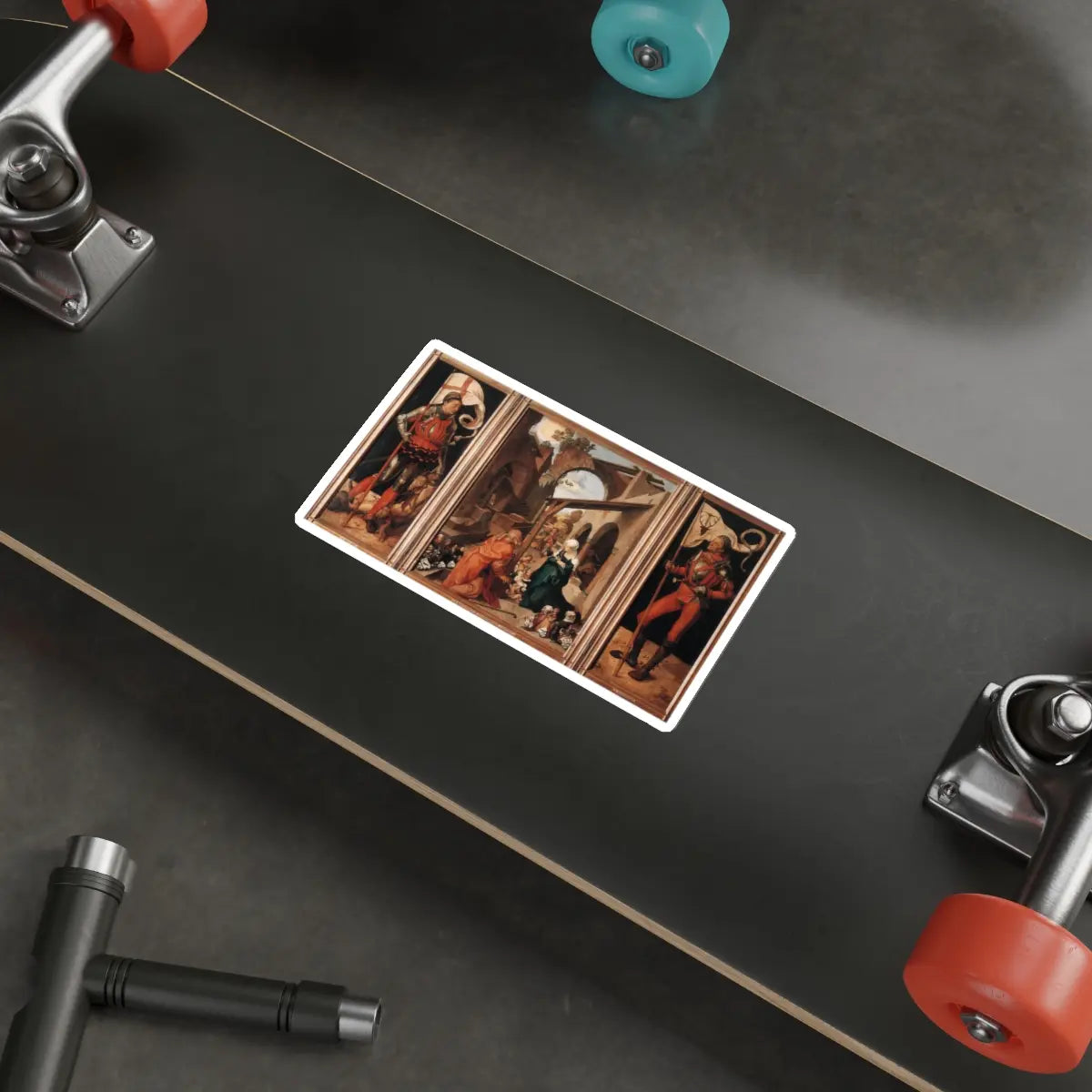 SKU:14868399847796954740 Sticker types:White Shape:Die-Cut Sizes:6" × 6"