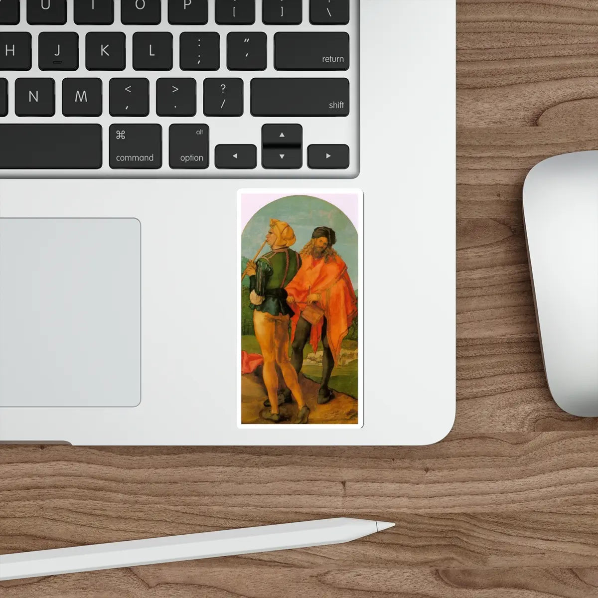 SKU:12660527616892825084 Sticker types:White Shape:Die-Cut Sizes:4" × 4"