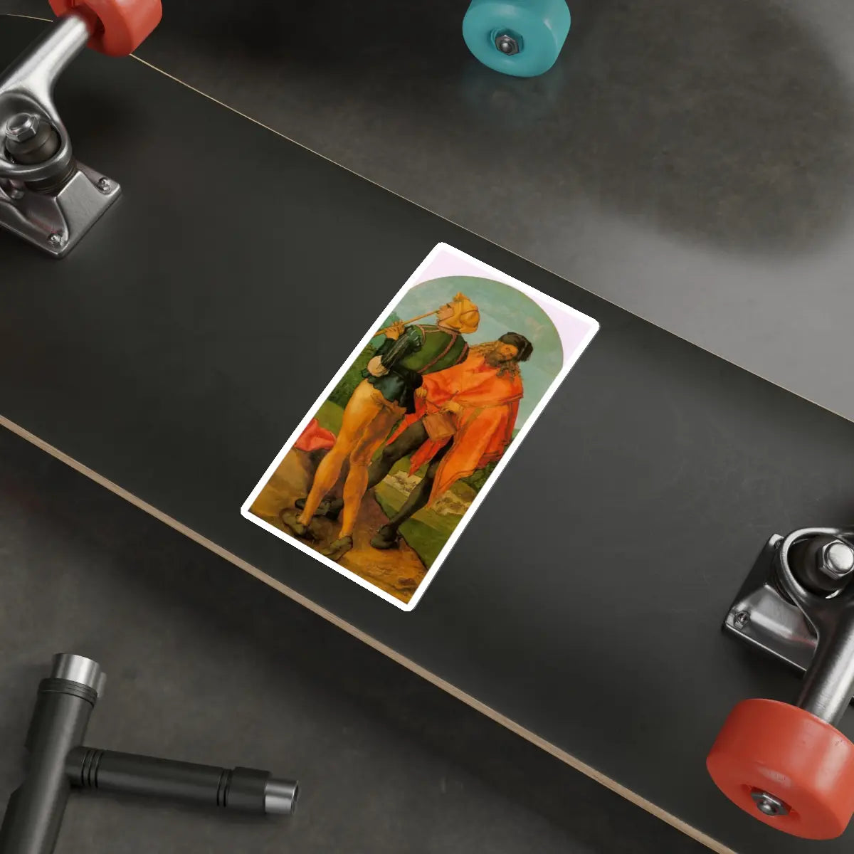SKU:87625114787058350271 Sticker types:White Shape:Die-Cut Sizes:6" × 6"