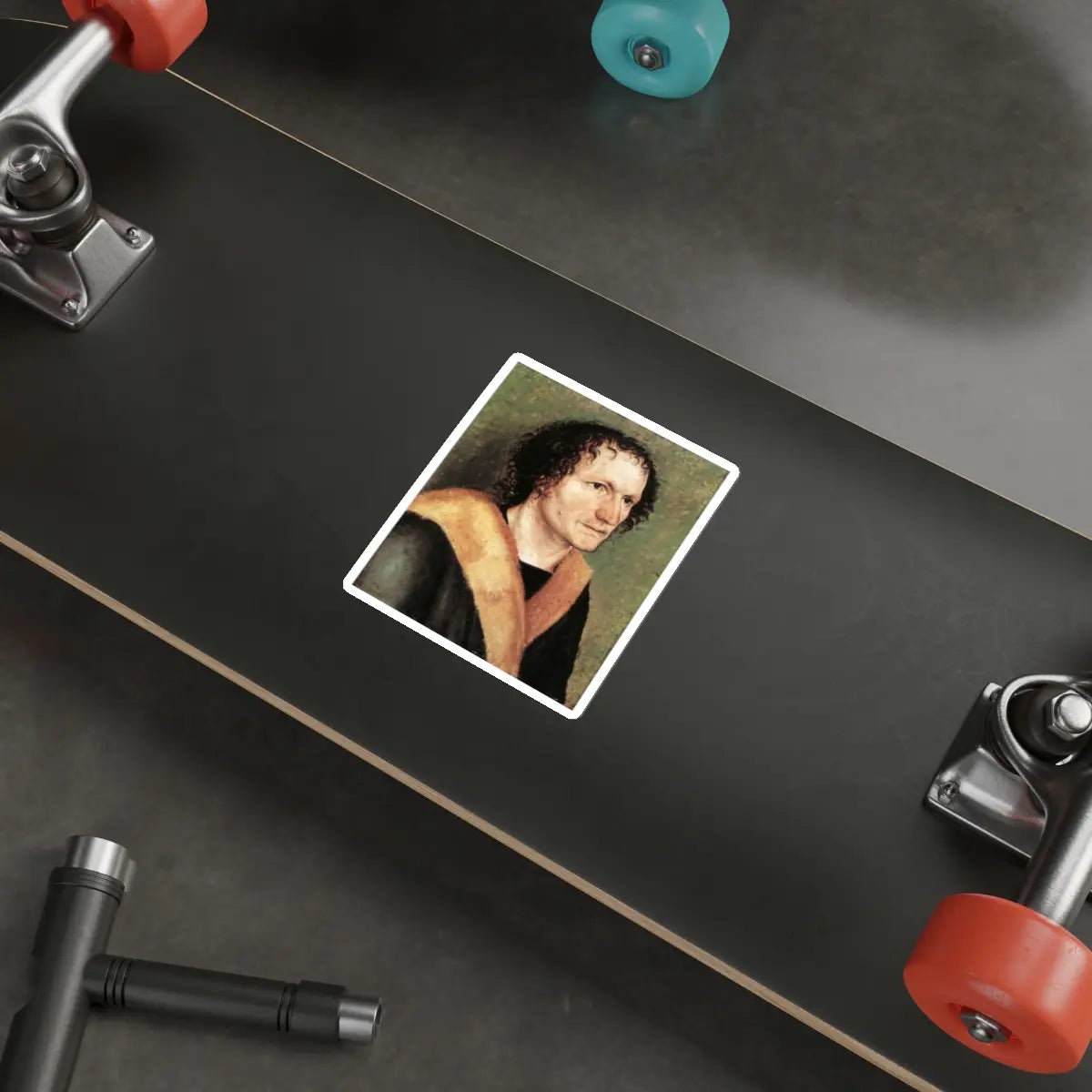 SKU:18287985280270407780 Sticker types:White Shape:Die-Cut Sizes:4" × 4"