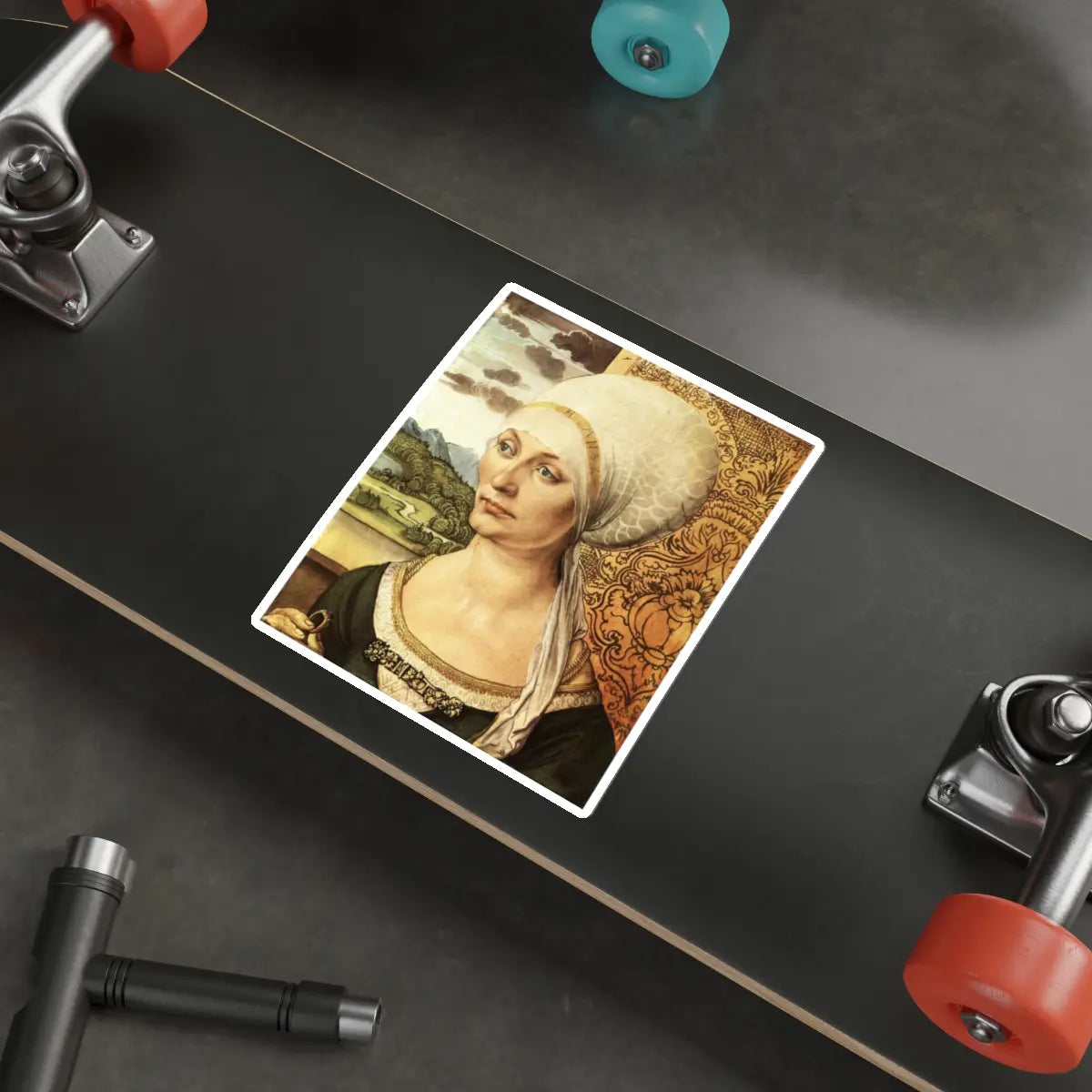 SKU:26657192531509819996 Sticker types:White Shape:Die-Cut Sizes:6" × 6"