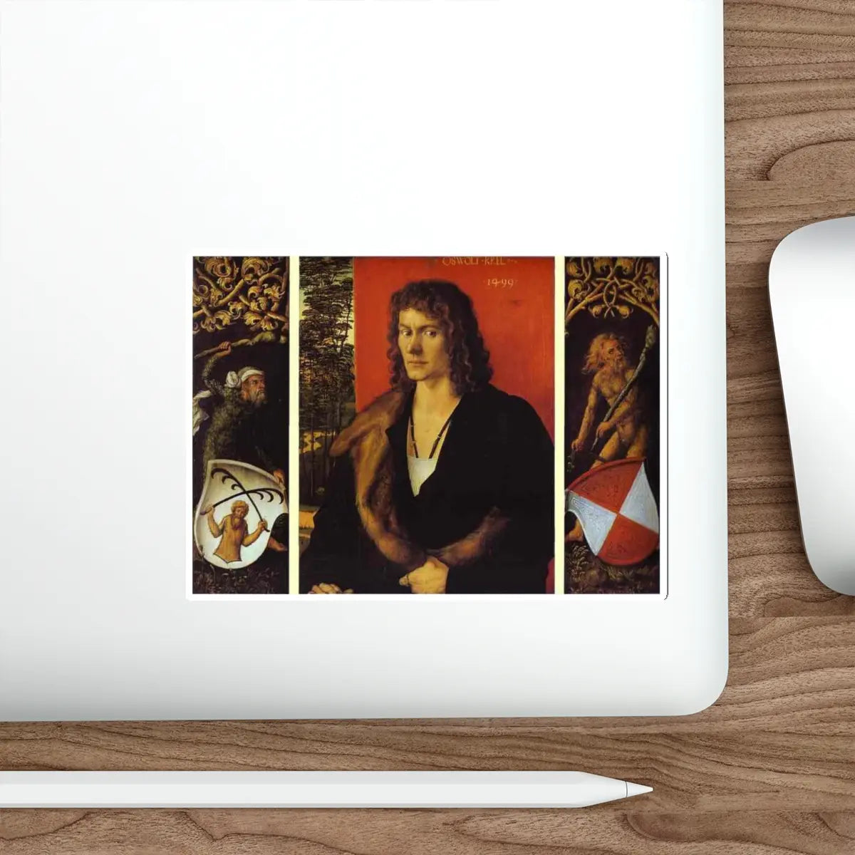 SKU:10698931937048980453 Sticker types:White Shape:Die-Cut Sizes:5" × 5"