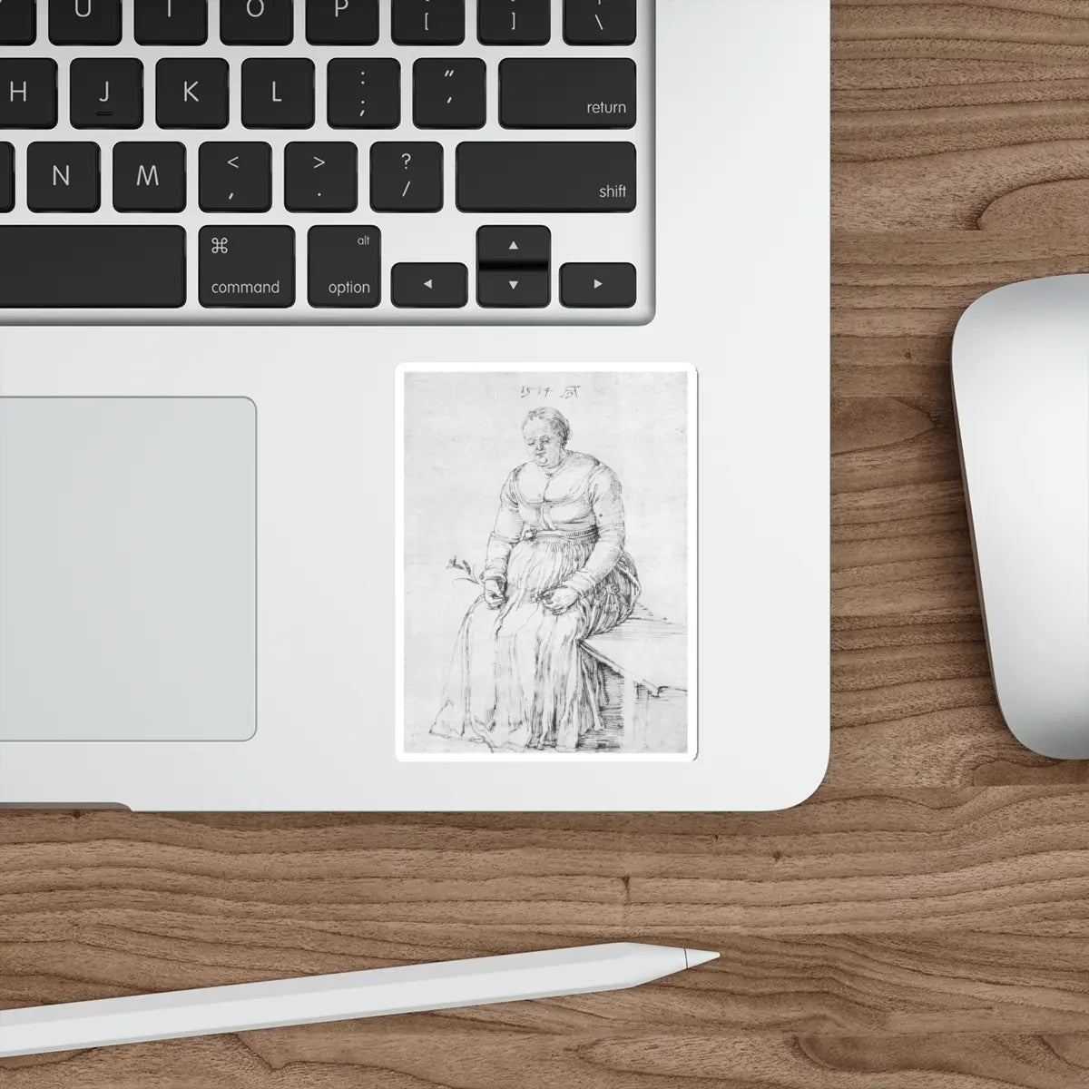 SKU:11017925904721045866 Sticker types:White Shape:Die-Cut Sizes:4" × 4"