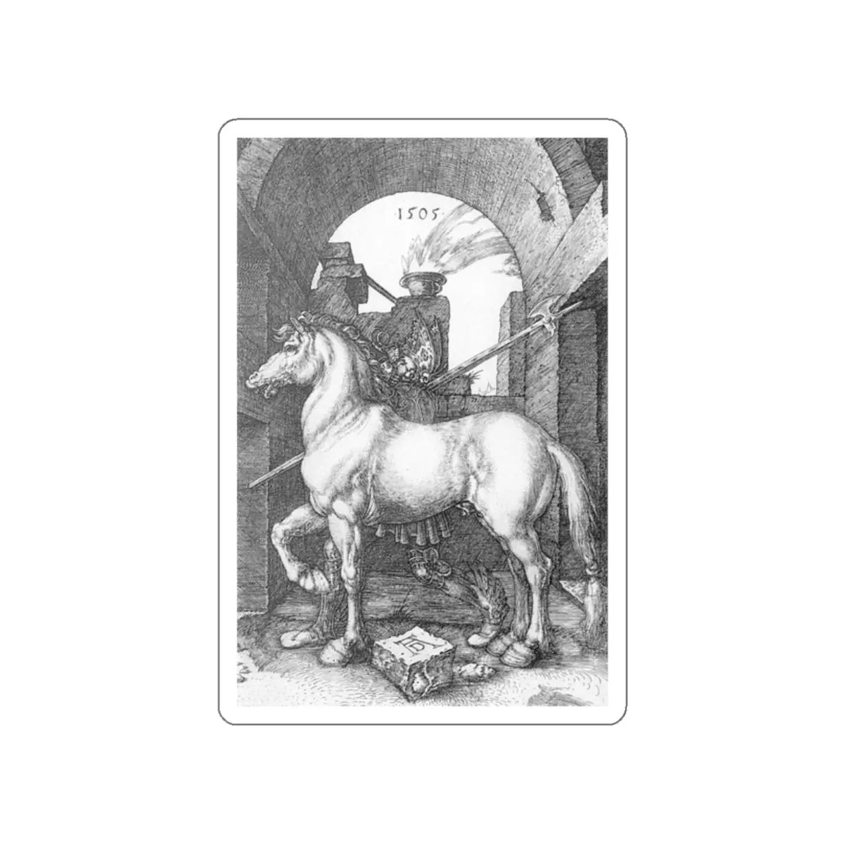 SKU:32286568611717852121 Sticker types:White Shape:Die-Cut Sizes:2" × 2"