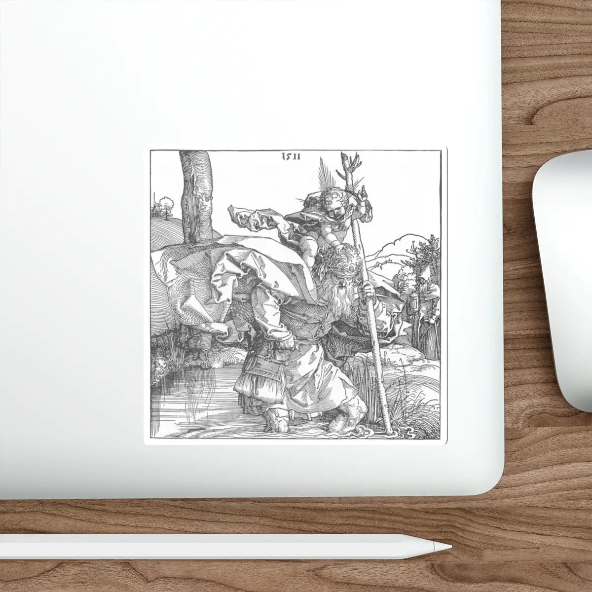 SKU:15669414481012048580 Sticker types:White Shape:Die-Cut Sizes:5" × 5"