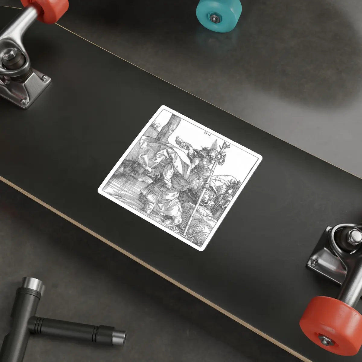SKU:15669414481012048580 Sticker types:White Shape:Die-Cut Sizes:5" × 5"
