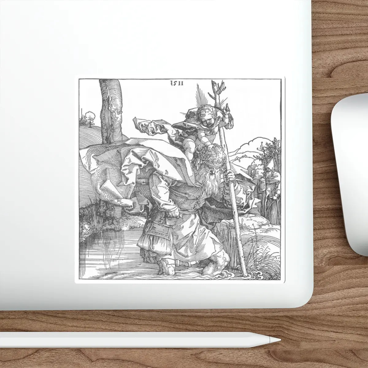 SKU:27249082926784717691 Sticker types:White Shape:Die-Cut Sizes:6" × 6"