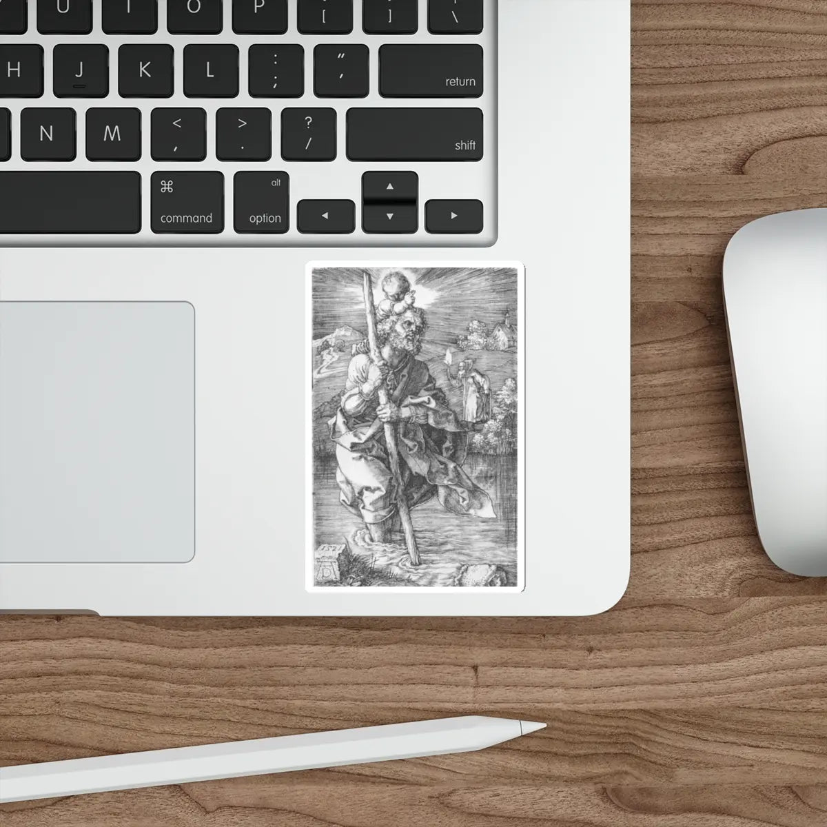 SKU:18785072907931760664 Sticker types:White Shape:Die-Cut Sizes:4" × 4"