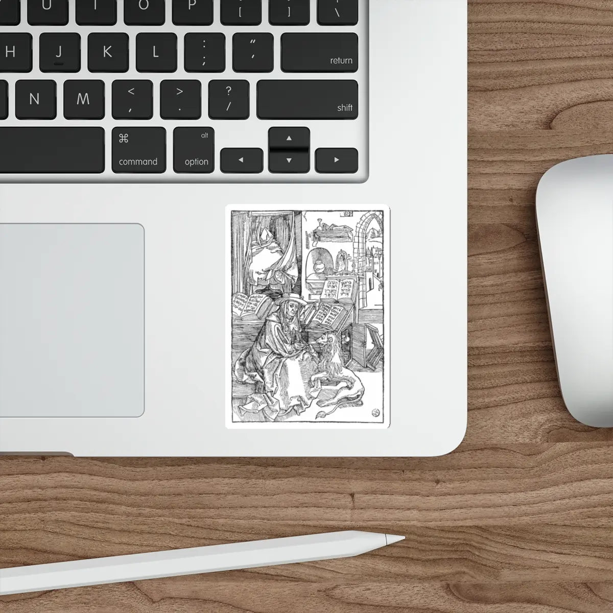 SKU:11219507683622825506 Sticker types:White Shape:Die-Cut Sizes:4" × 4"