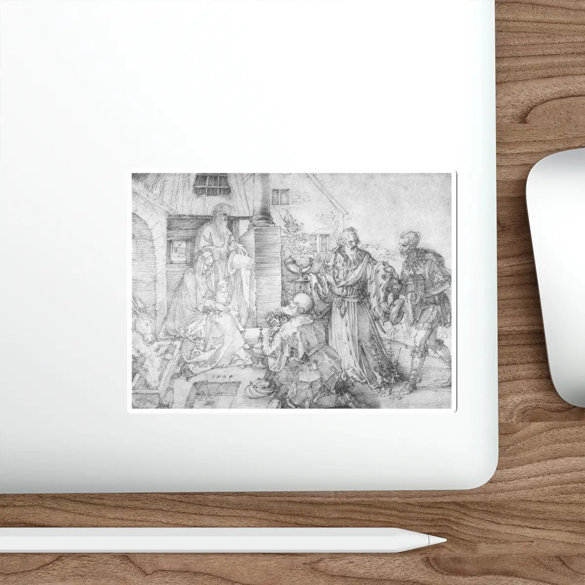 SKU:16331966762816365326 Sticker types:White Shape:Die-Cut Sizes:5" × 5"
