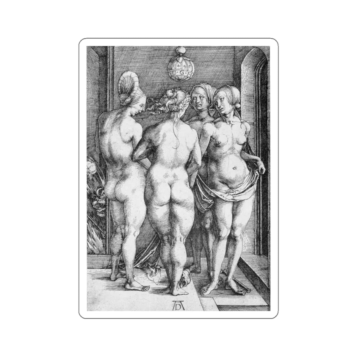 SKU:68811661733039390616 Sticker types:White Shape:Die-Cut Sizes:6" × 6"