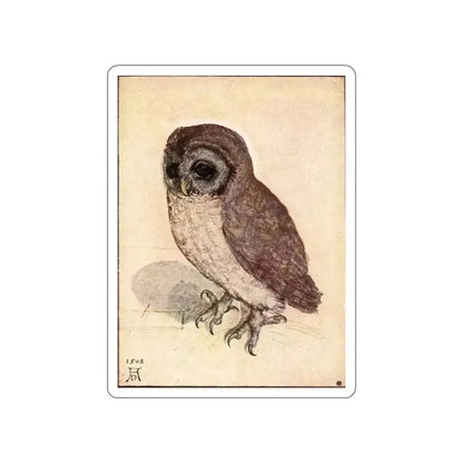 DURER, Albrecht - The Little Owl (Artwork) STICKER Vinyl Die-Cut Decal - The Sticker Space