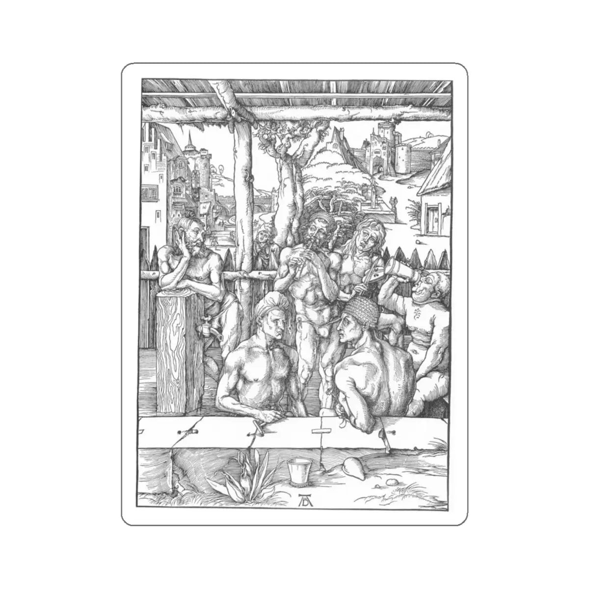 SKU:25487725164004100393 Sticker types:White Shape:Die-Cut Sizes:5" × 5"