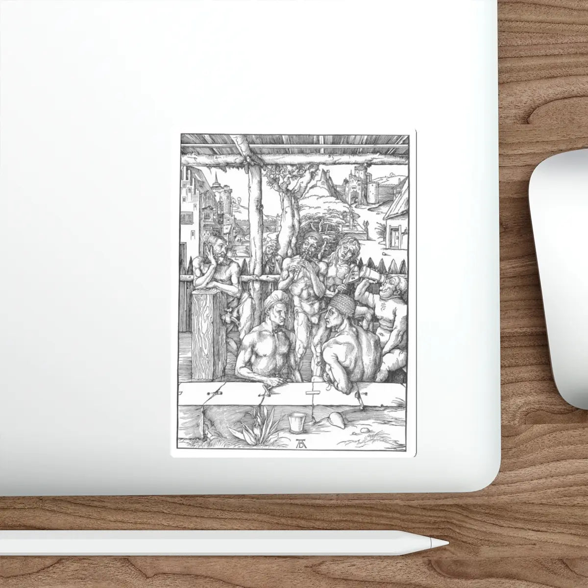 SKU:25487725164004100393 Sticker types:White Shape:Die-Cut Sizes:5" × 5"