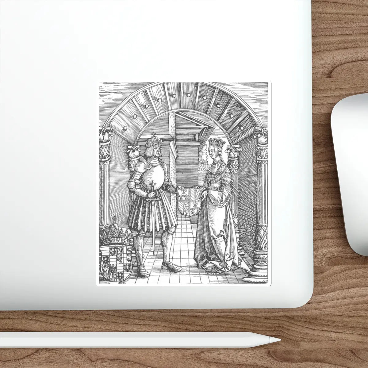 SKU:23427495625030652271 Sticker types:White Shape:Die-Cut Sizes:5" × 5"