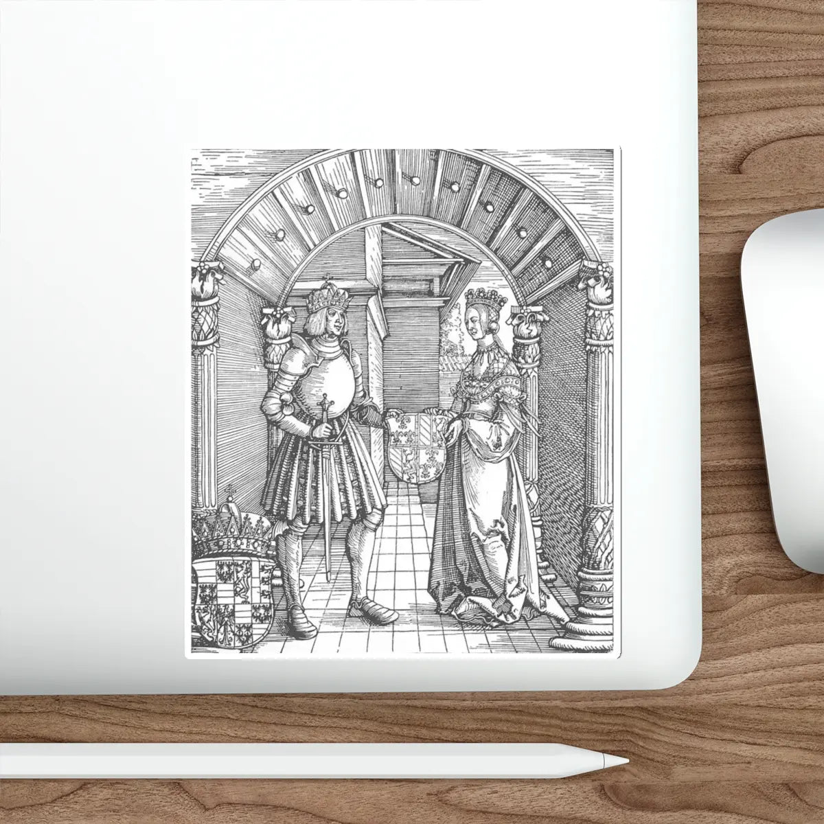 SKU:30174488955291426414 Sticker types:White Shape:Die-Cut Sizes:6" × 6"