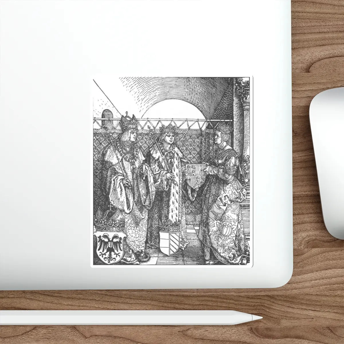 SKU:20927580460786474373 Sticker types:White Shape:Die-Cut Sizes:5" × 5"