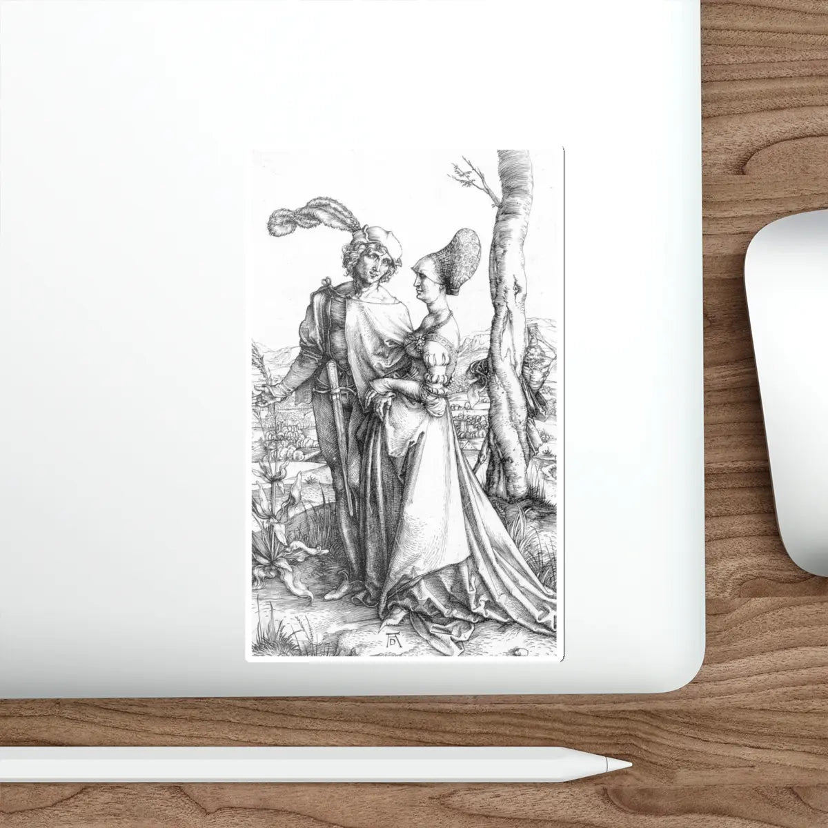 SKU:26122265615537654961 Sticker types:White Shape:Die-Cut Sizes:6" × 6"