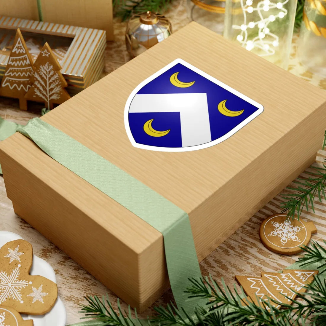 Durie of Durie arms (Scotland) (Coat of Arms) STICKER Vinyl Kiss-Cut Decal - The Sticker Space