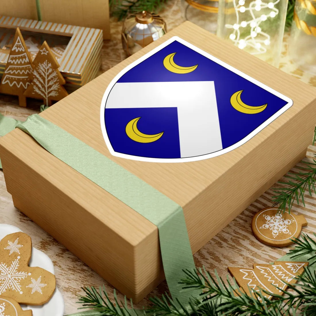 Durie of Durie arms (Scotland) (Coat of Arms) STICKER Vinyl Kiss-Cut Decal - The Sticker Space