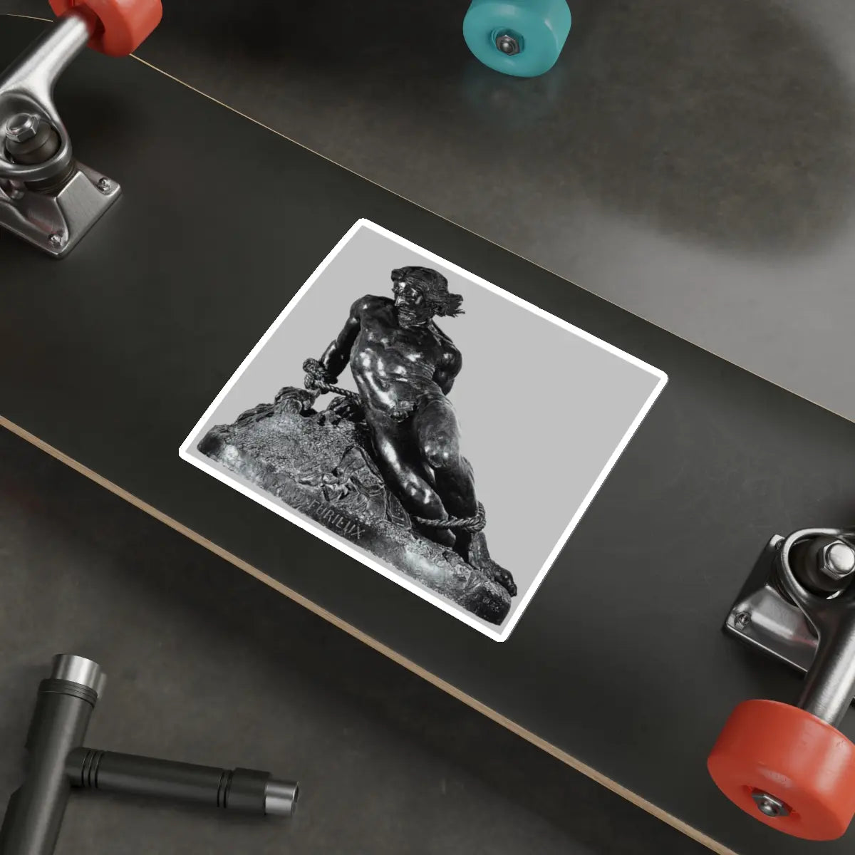 SKU:19804231224034589402 Sticker types:White Shape:Die-Cut Sizes:6" × 6"