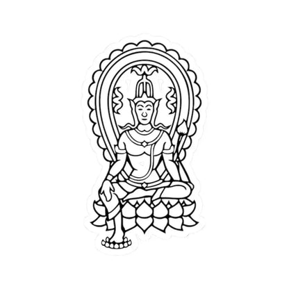 Dusit Province Seal (Thailand) STICKER Vinyl Kiss-Cut Decal 2 Inch White - The Sticker Space